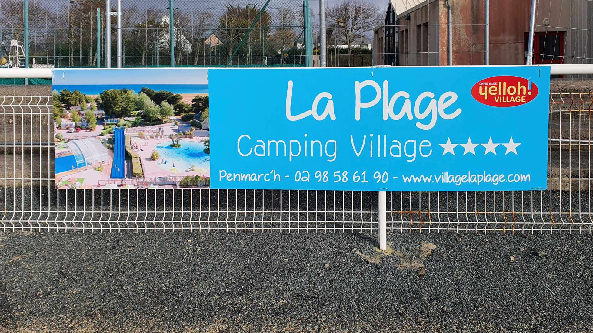  CAMPING LA PLAGE : Le  Yelloh! Village 