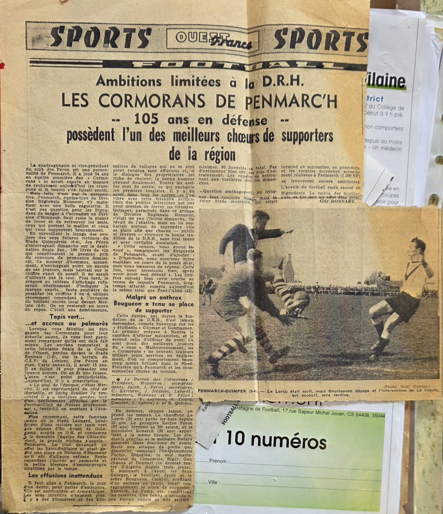 1960 : Les Infranchissables : Péron, Bonarch, Le Lorch