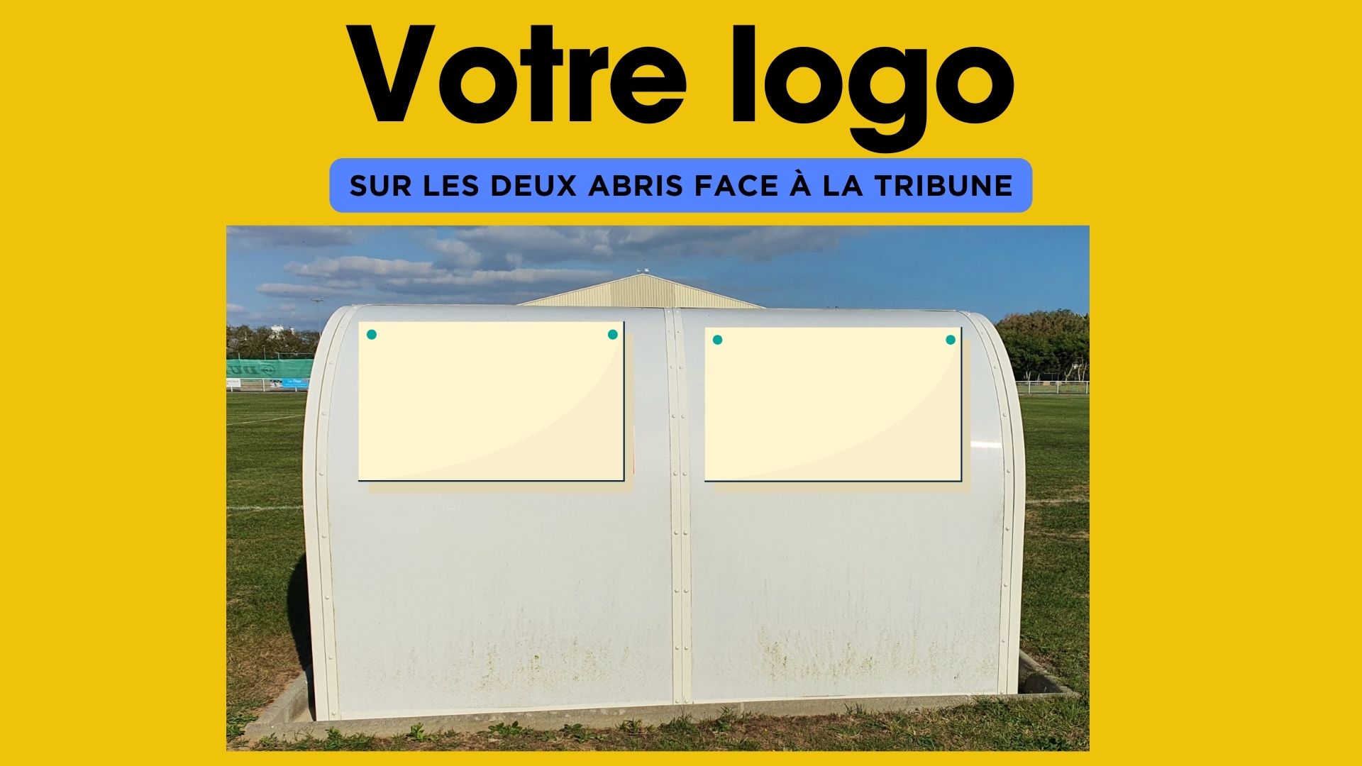 VISIBILITÉ BANCS DE TOUCHE TERRAIN D'HONNEUR