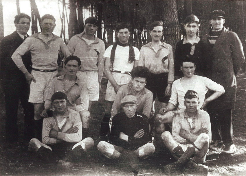 Match à Pont L'abbé en 1930