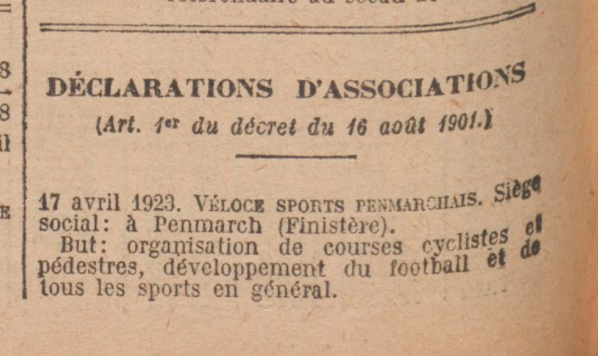 Journal Officiel du 23 Mai 1923