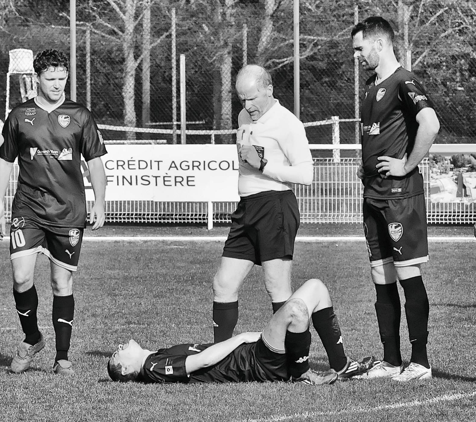 Homme à la mer.... ehhhh...à la terre